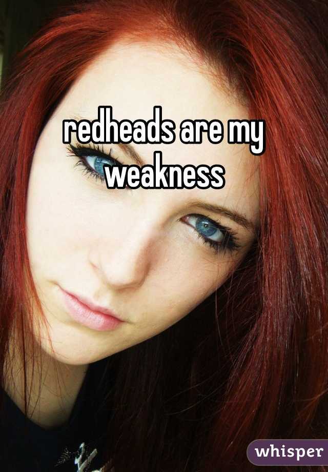redheads are my weakness