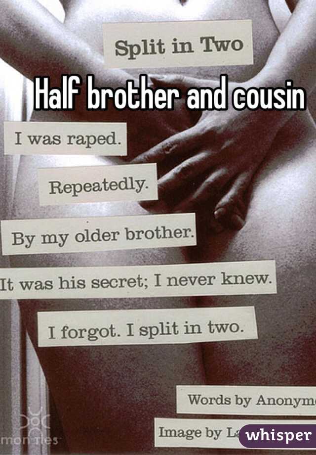Half brother and cousin