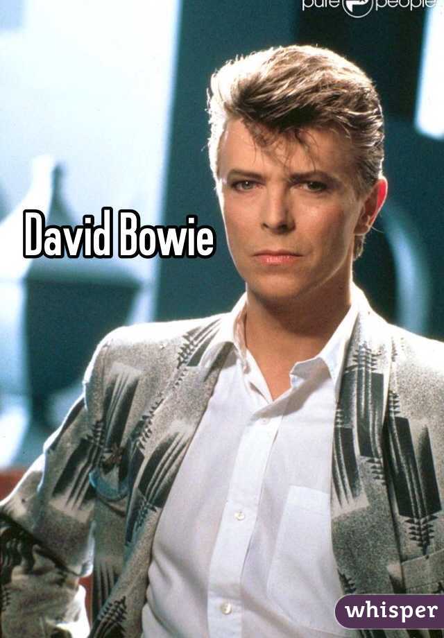 David Bowie 