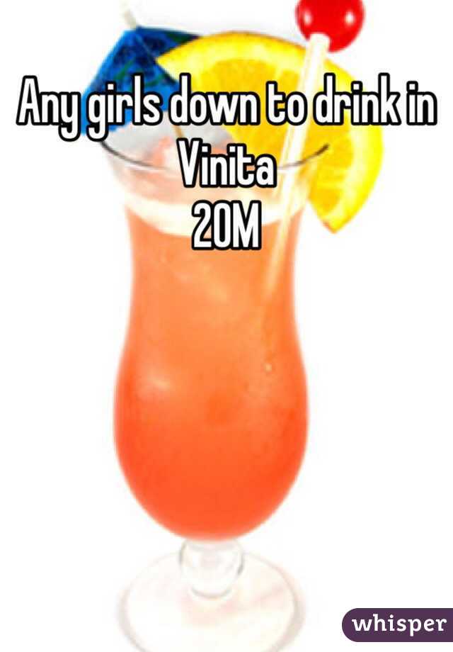Any girls down to drink in Vinita 
20M
