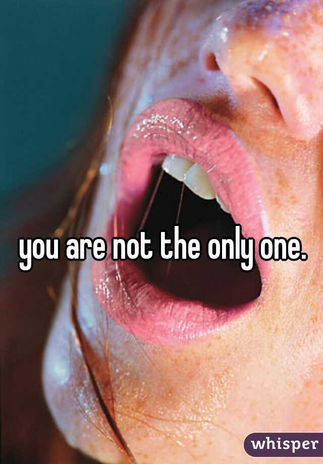you are not the only one.