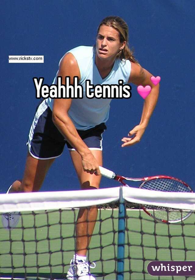 Yeahhh tennis 💕