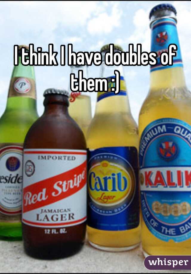 I think I have doubles of them :)
