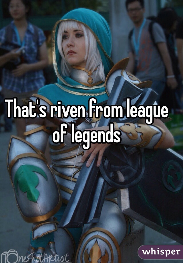 That's riven from league of legends 