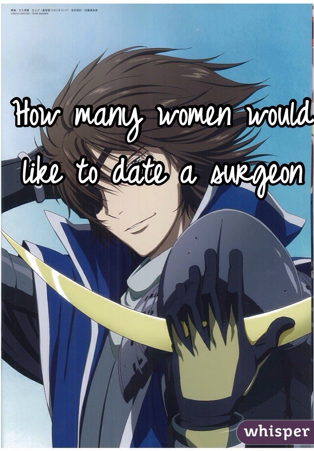 How many women would like to date a surgeon