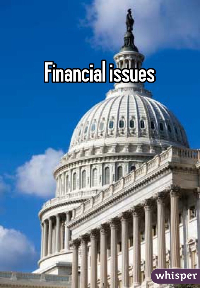 Financial issues