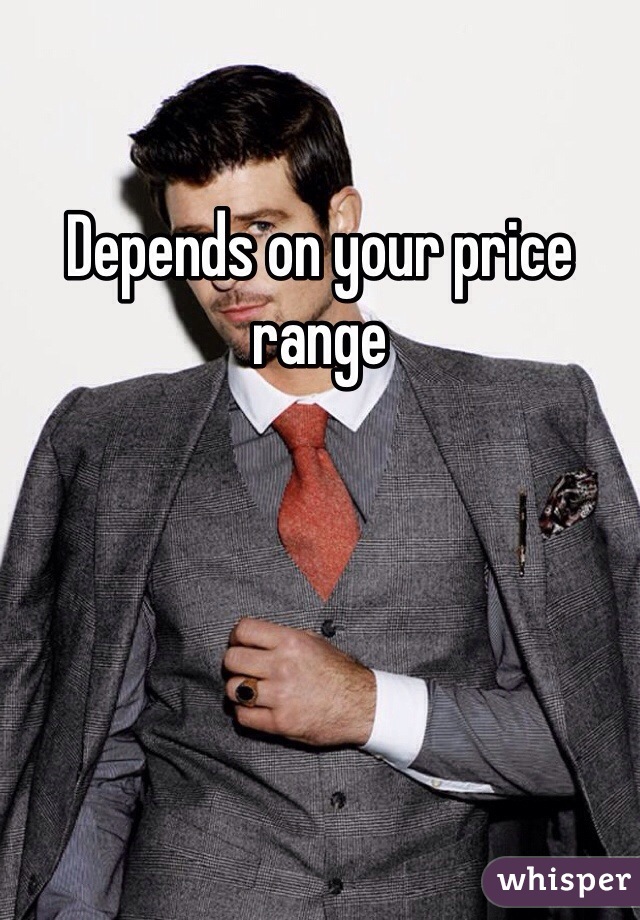 Depends on your price range