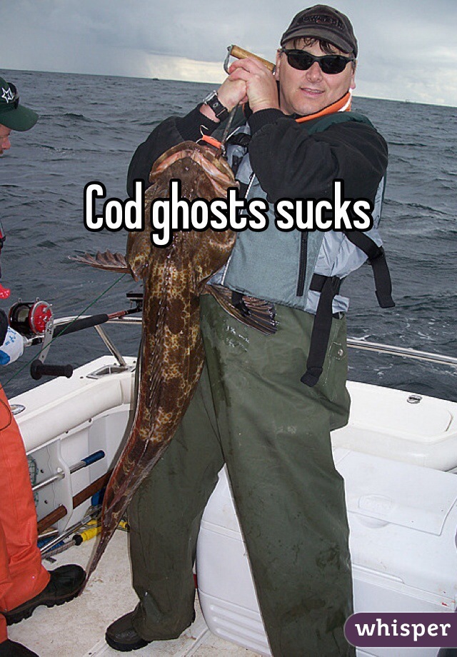 Cod ghosts sucks 
