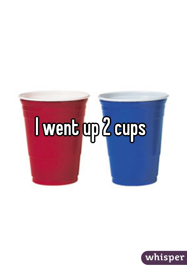 I went up 2 cups 