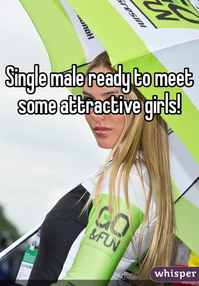 Single male ready to meet some attractive girls!