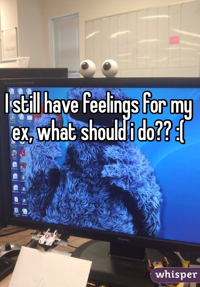 I still have feelings for my ex, what should i do?? :( 