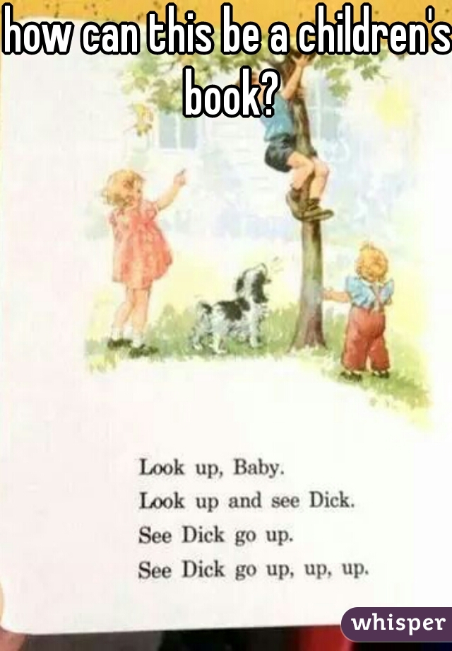 how can this be a children's book?