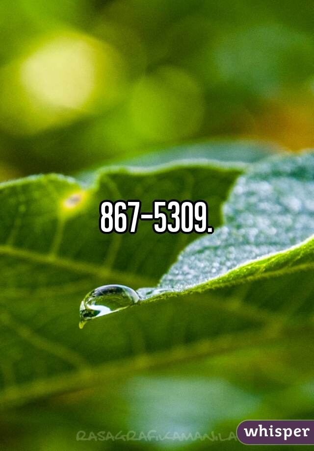 867-5309.