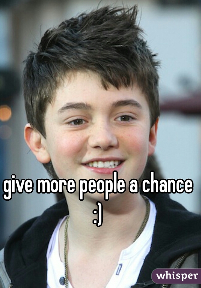 give more people a chance 
:) 