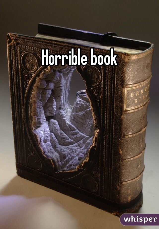 Horrible book