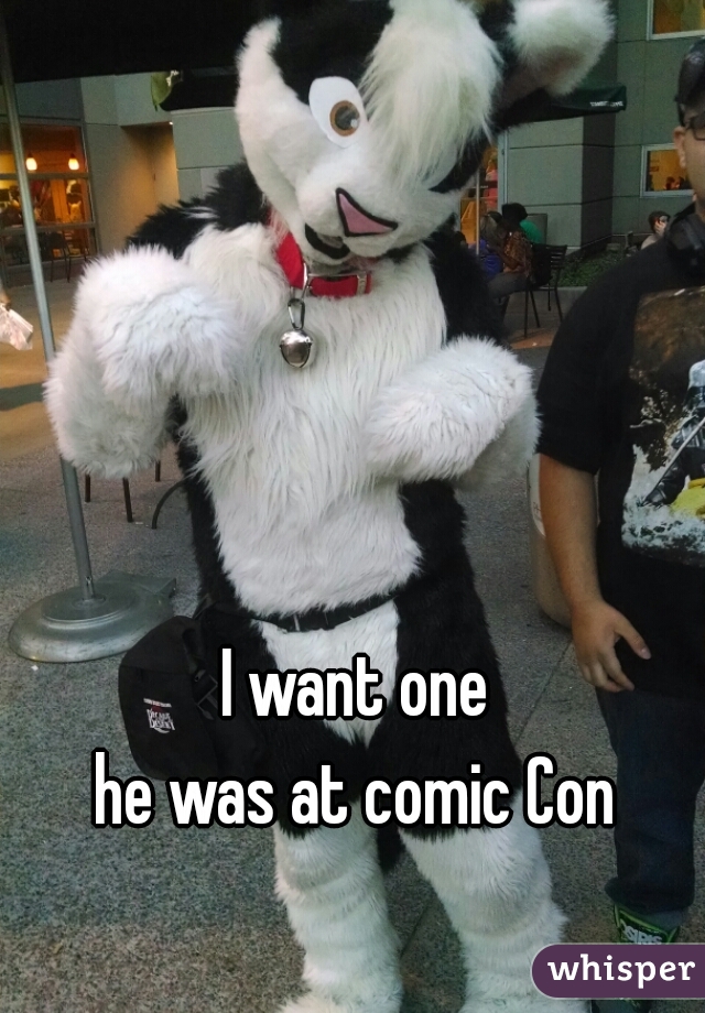 I want one
he was at comic Con