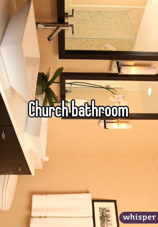 Church bathroom