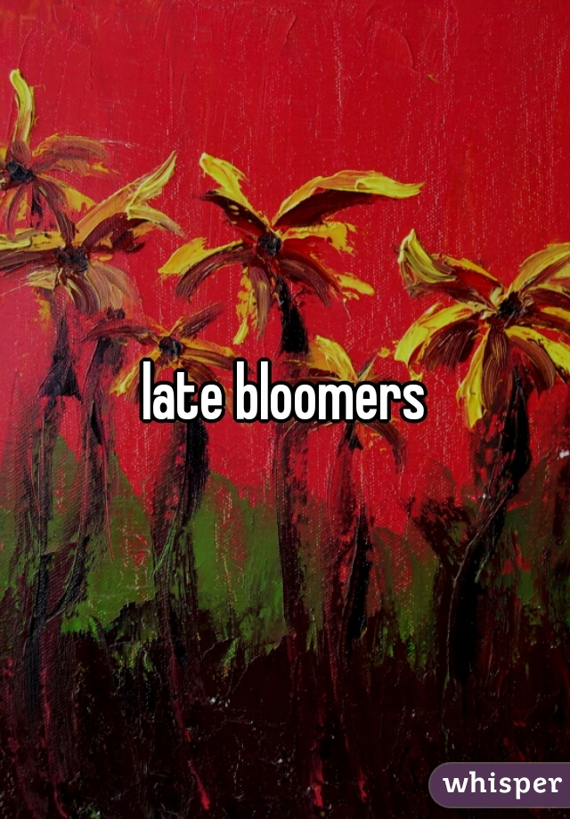  late bloomers 