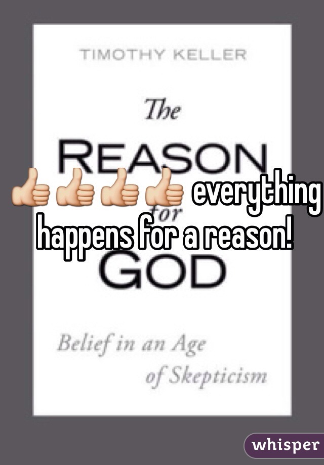 👍👍👍👍 everything happens for a reason!