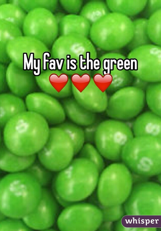 My fav is the green ❤️❤️❤️