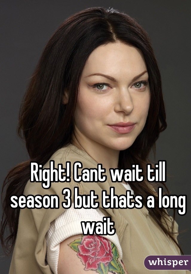 Right! Cant wait till season 3 but thats a long wait