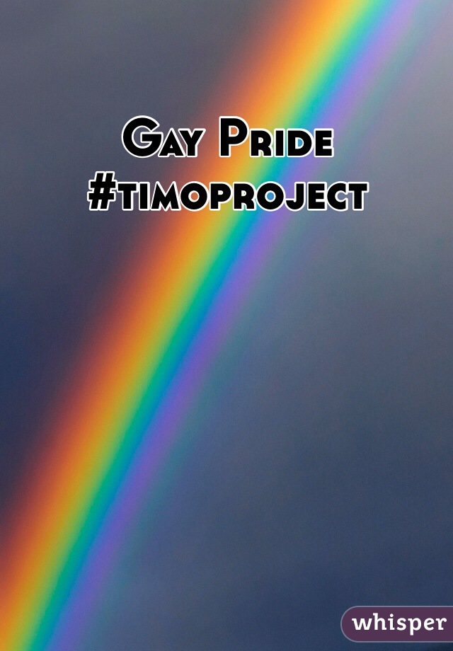 Gay Pride 
#timoproject