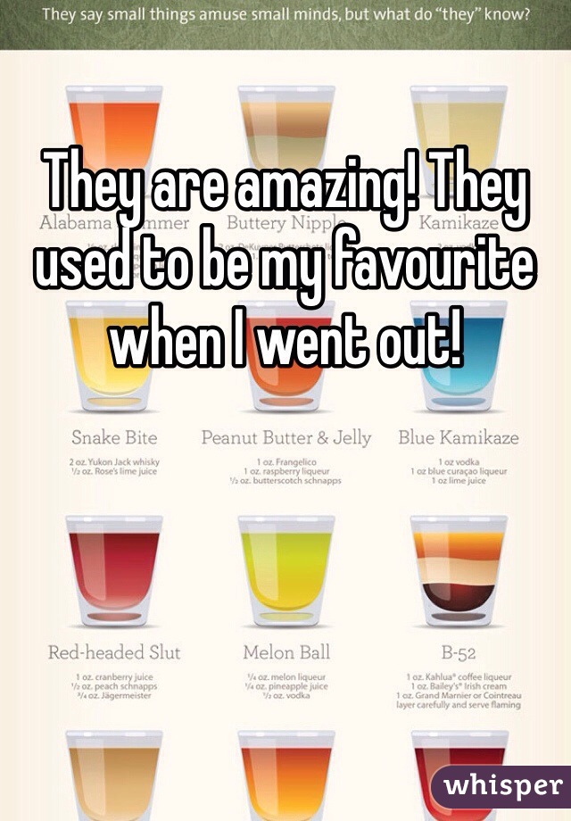 They are amazing! They used to be my favourite when I went out! 