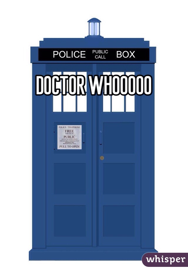 DOCTOR WHOOOOO
