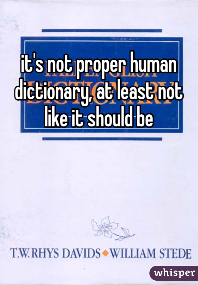 it's not proper human dictionary, at least not like it should be