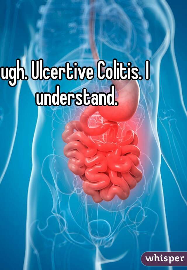 ugh. Ulcertive Colitis. I understand.