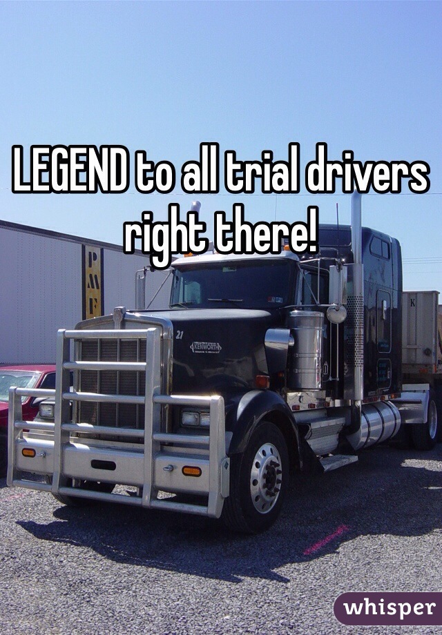 LEGEND to all trial drivers right there!