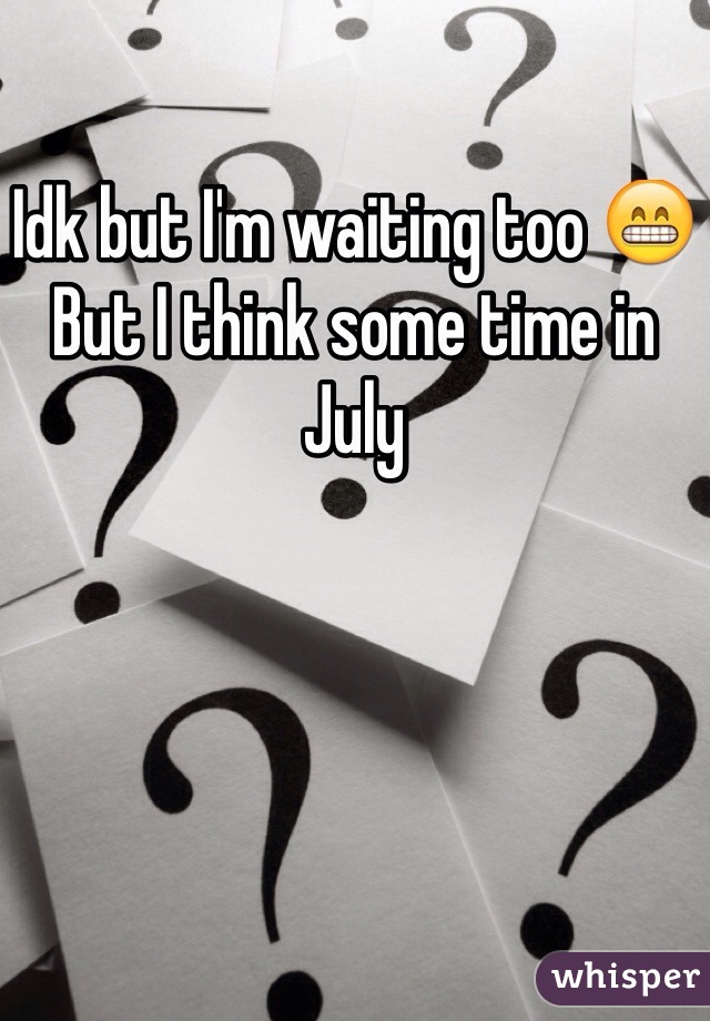 Idk but I'm waiting too 😁
But I think some time in July 
