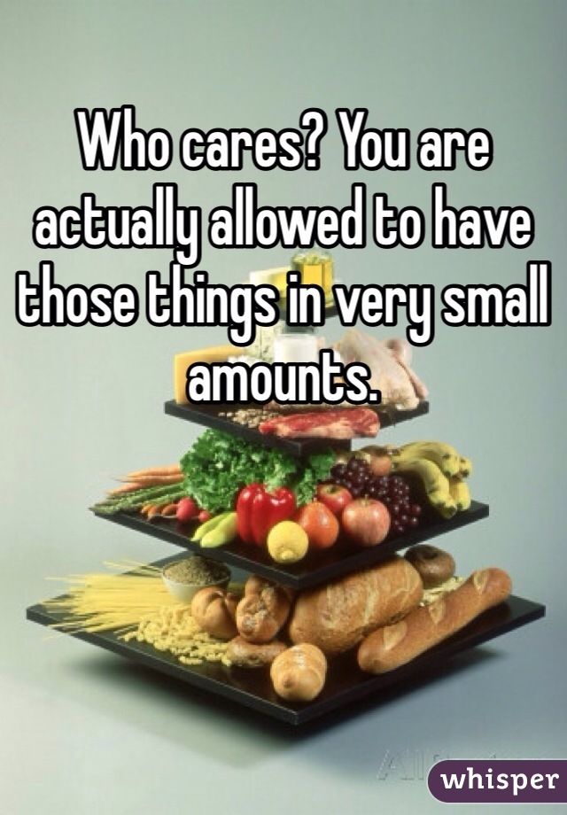 Who cares? You are actually allowed to have those things in very small amounts. 