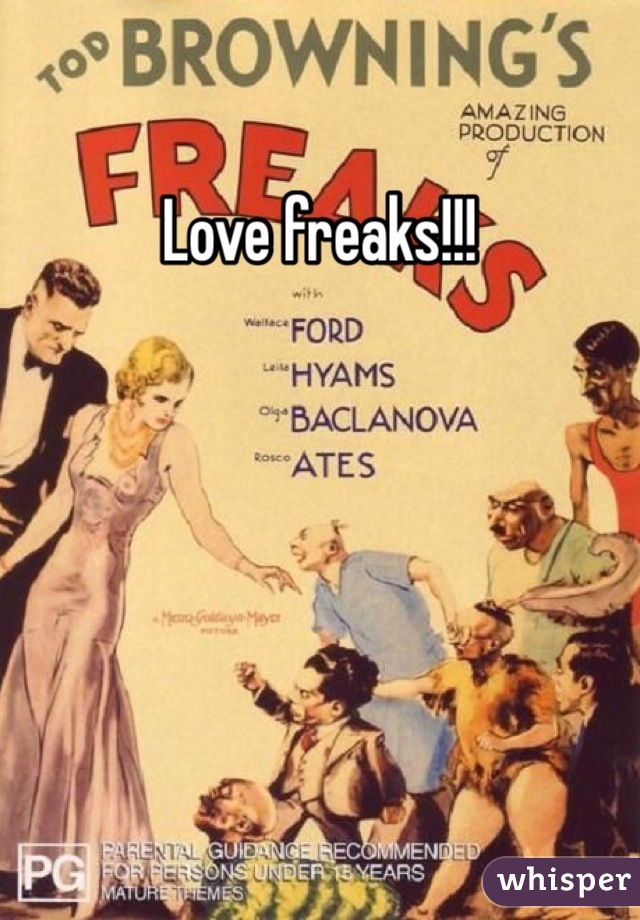 Love freaks!!!
