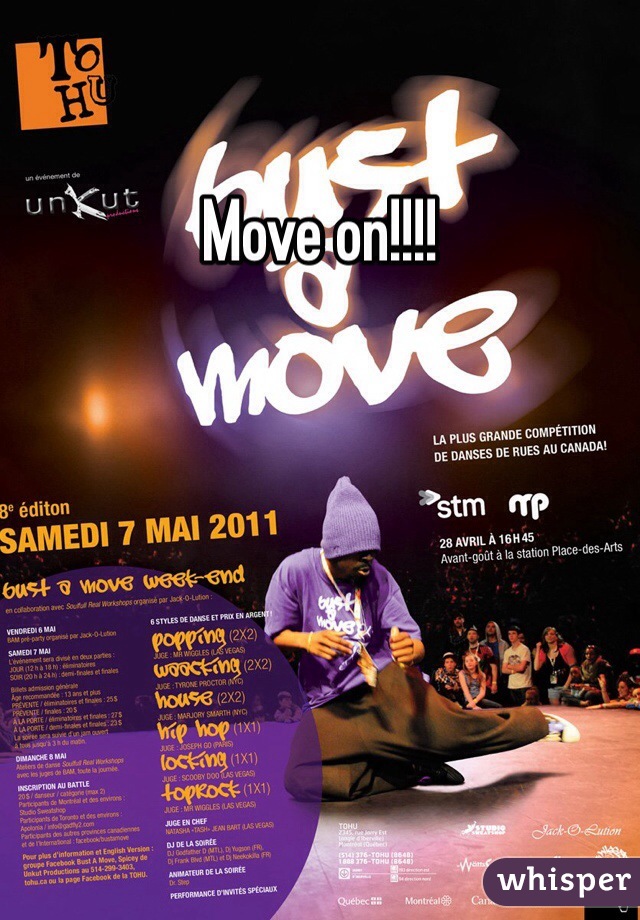 Move on!!!!