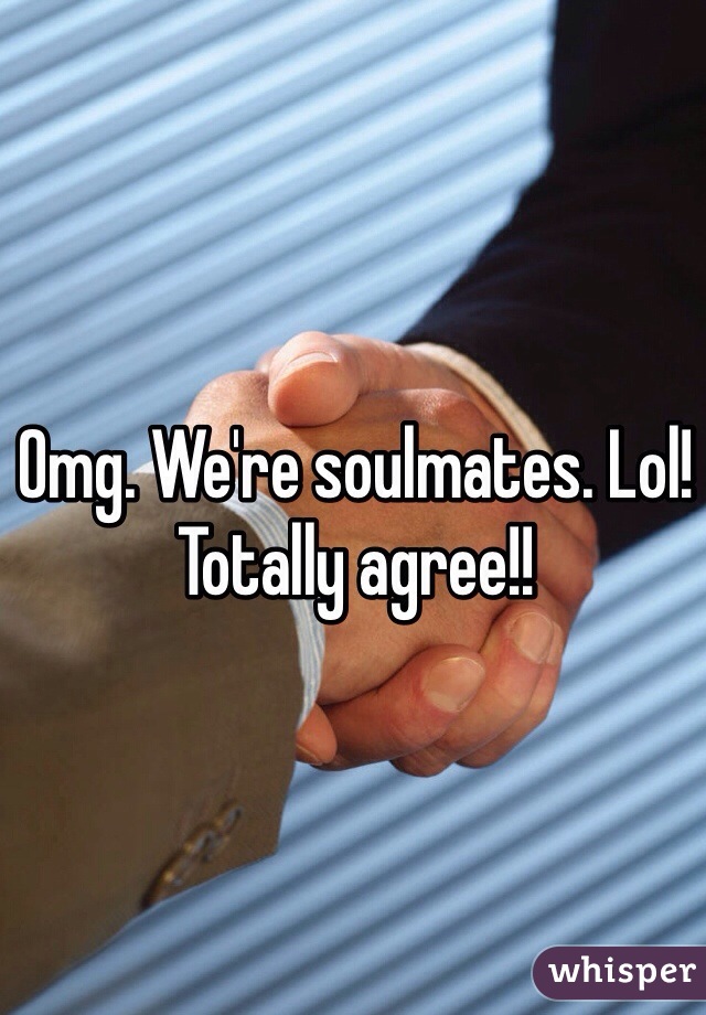 Omg. We're soulmates. Lol! Totally agree!!