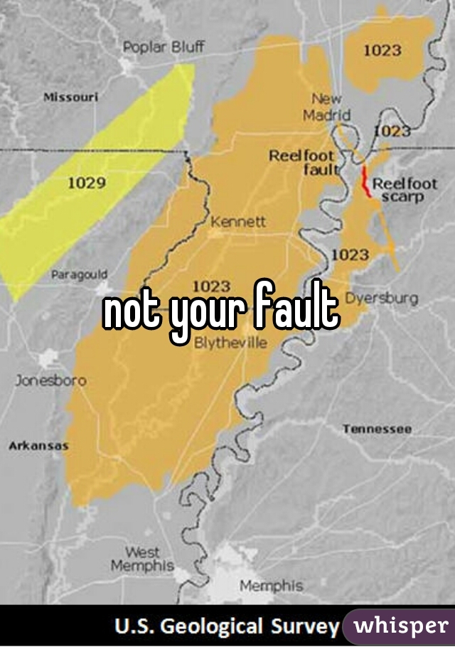 not your fault 