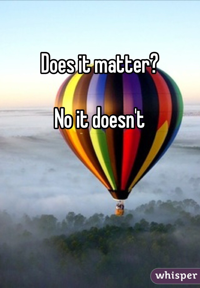 Does it matter? 

No it doesn't 
