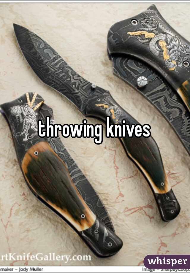 throwing knives