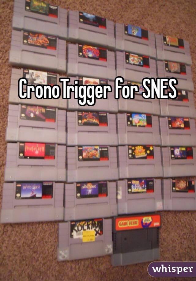 CronoTrigger for SNES