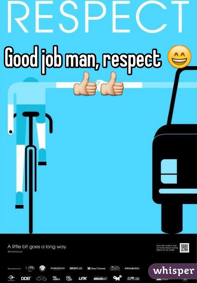 Good job man, respect 😄👍👍