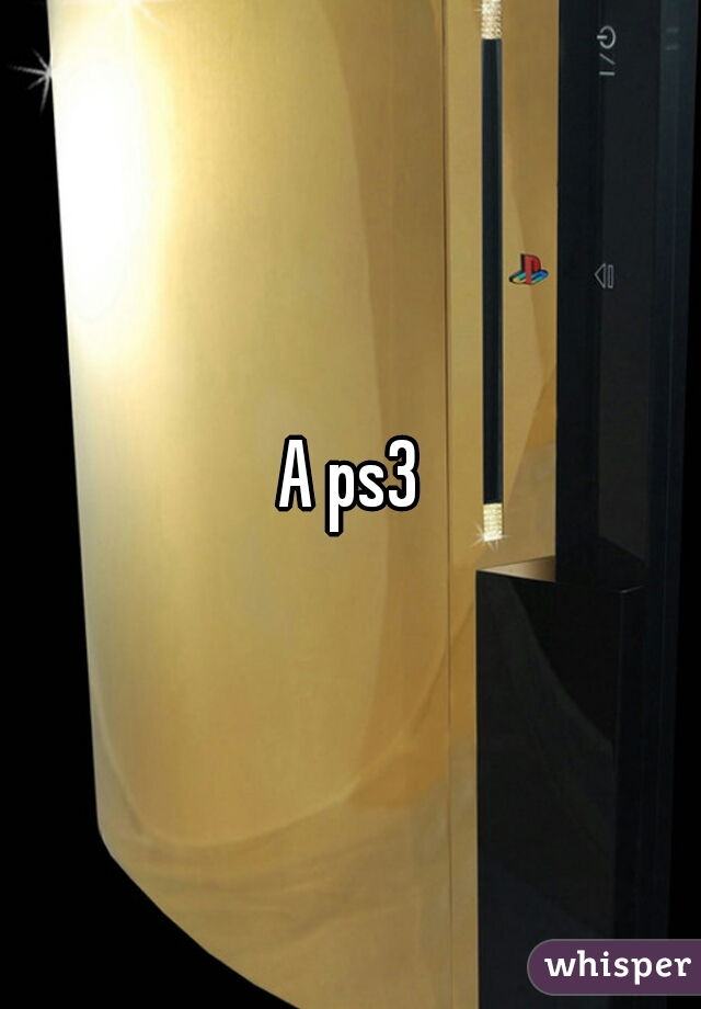 A ps3