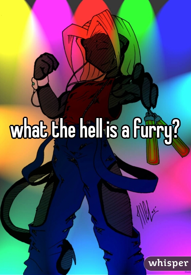 what the hell is a furry?