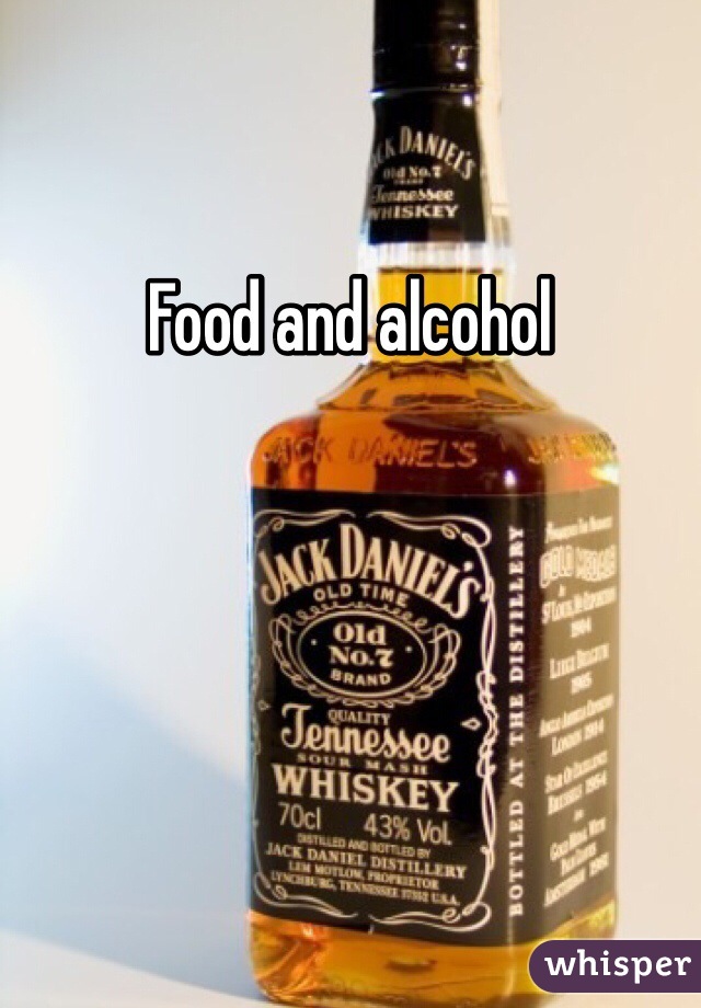 Food and alcohol 