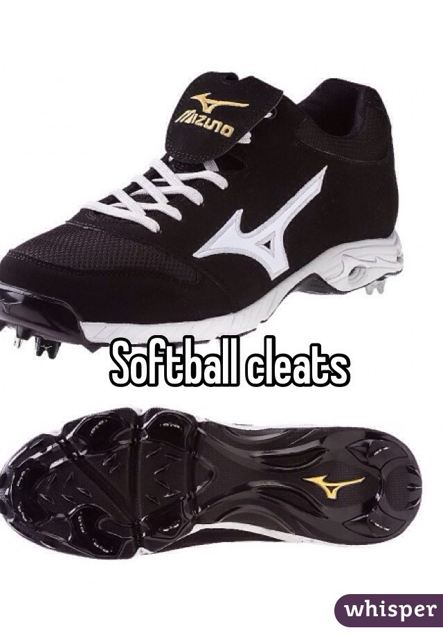 Softball cleats
