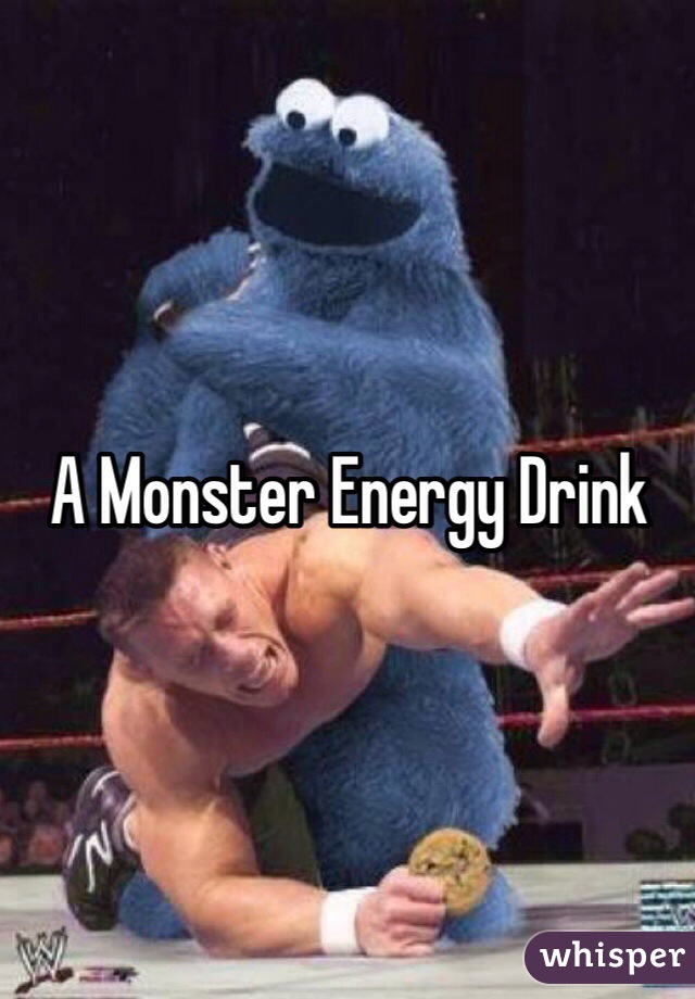 A Monster Energy Drink 