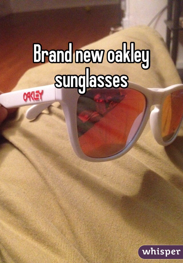 Brand new oakley sunglasses 