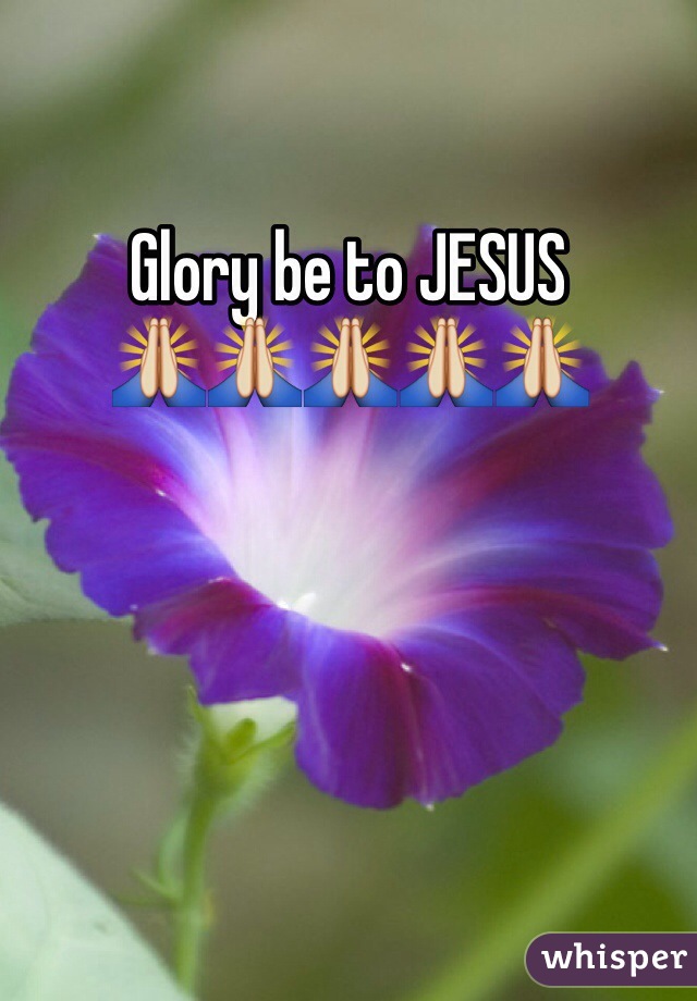 Glory be to JESUS
🙏🙏🙏🙏🙏
