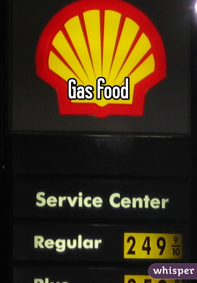 Gas food