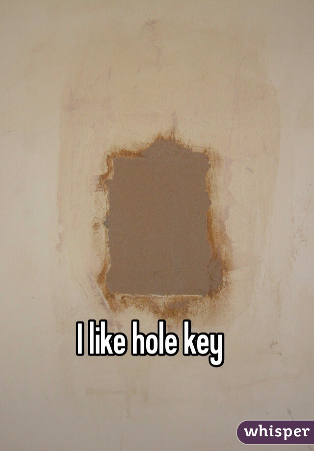 I like hole key 